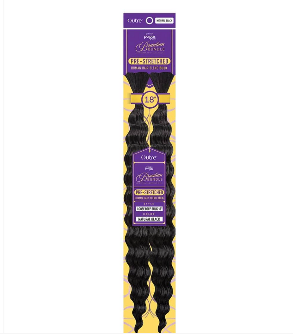 OUTRE PURPLE PACK BOHO DEEP BULK 18"