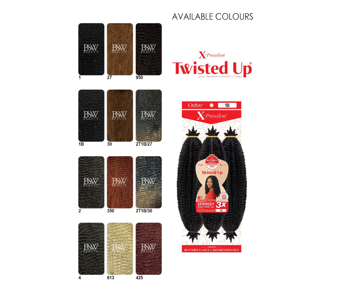Kinky Twist Synthetic ( Outre )